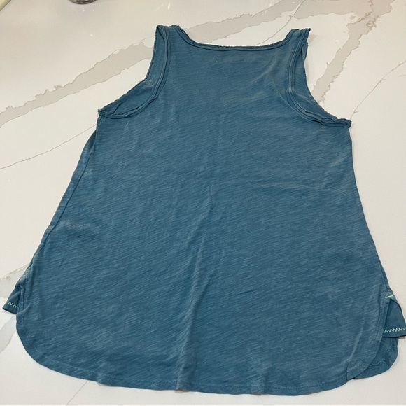 Anthropologie Pure + Good blue Tank top size small - Picture 5 of 8
